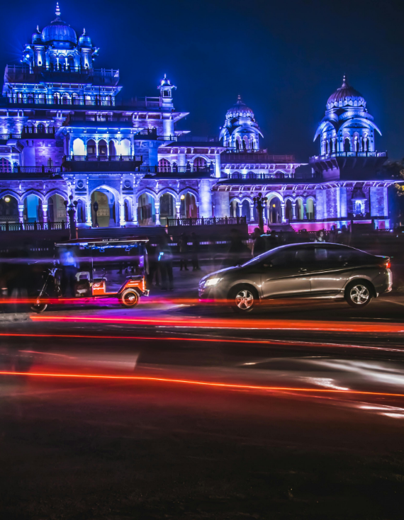 Private Jaipur Night Tour with Nahargarh Sunset Viewpoint