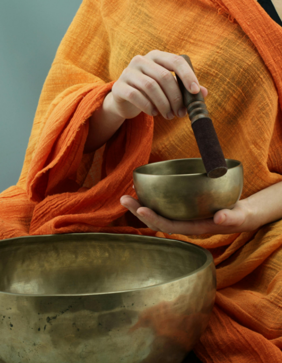 Private Meditation Sound Healing at a Monastery in Kathmandu Valley